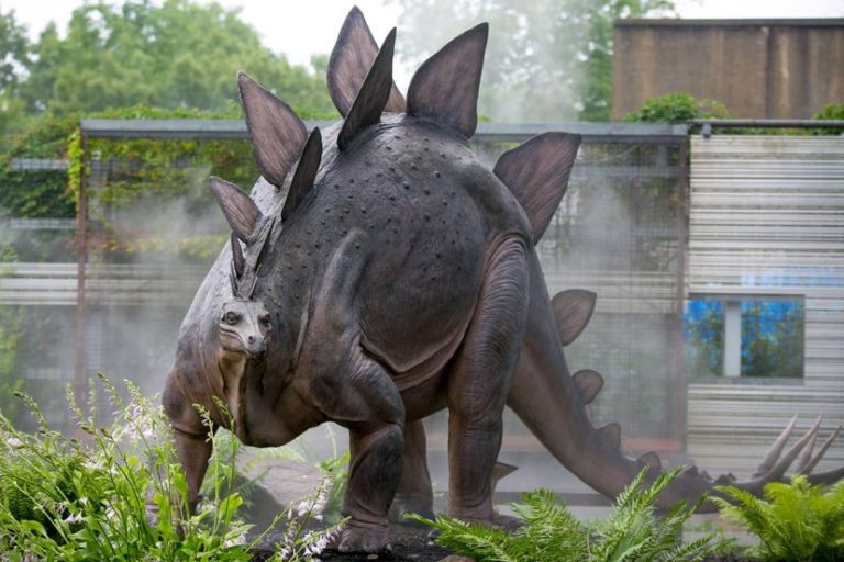 A Dinosaur sculpture